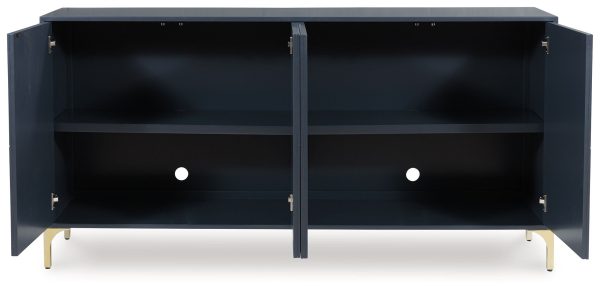 Loirwick - Dark Blue - Accent Cabinet For Sale