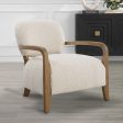 Telluride - Natural Shearling Accent Chair - Beige For Cheap