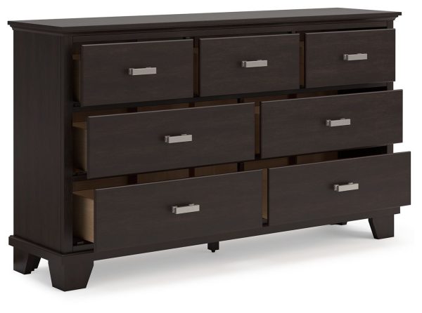 Covetown - Dark Brown - Dresser Sale