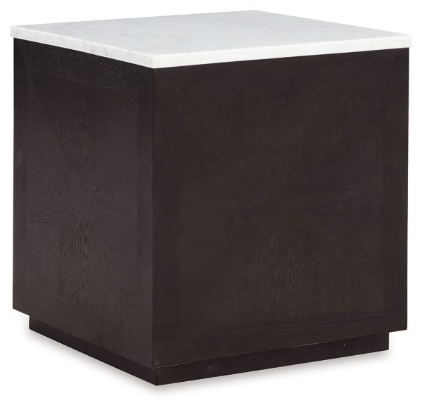 Henridge - Black   White - Accent Table For Sale