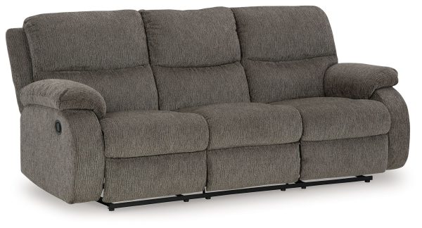 Scranto - Brindle - Reclining Sofa - Fabric Online