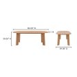 Delta - Oval Outdoor Dining Table - Natural on Sale