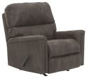 Navi - Smoke - Rocker Recliner - Faux Leather on Sale