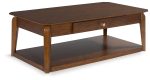 Trenmour - Medium Brown - Rectangular Cocktail Table For Discount