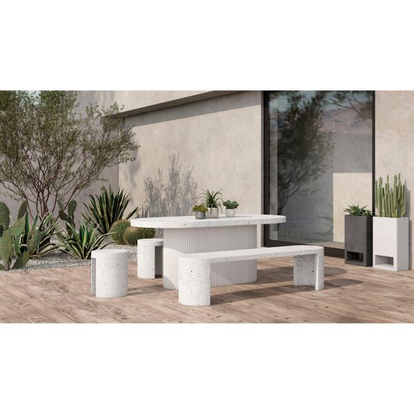 Lyon - Outdoor Dining Table - Cement For Sale