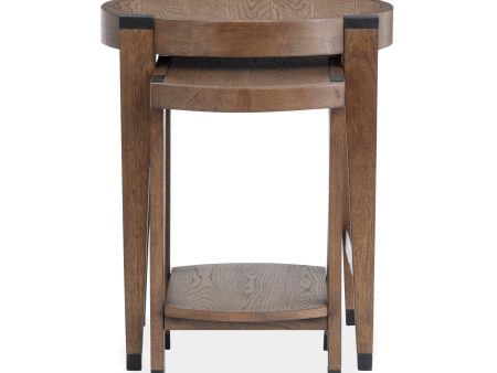 Kaysen - Nesting End Table - Dark Brown Discount