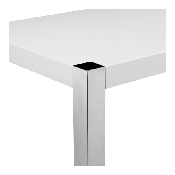 Riva - Counter Table - White Hot on Sale