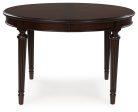 Lavinton - Brown - Oval Dining Room Extension Table For Sale