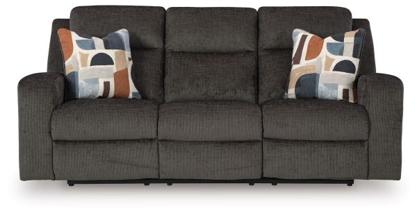 Kanlow - Dusk - Reclining Sofa - Fabric Cheap