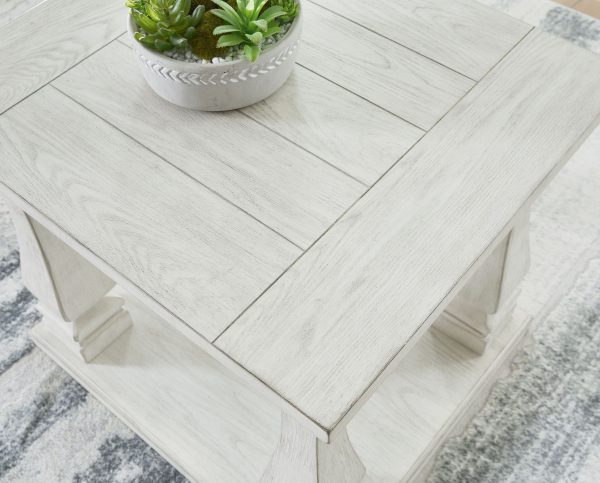 Arlendyne - Antique White - Rectangular End Table For Sale