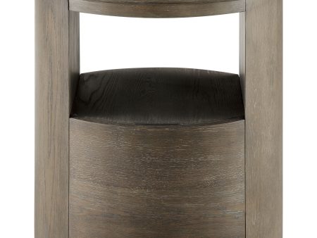 Bosley - Round End Table - Porpoise Sale