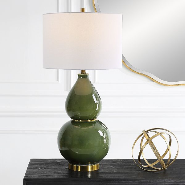 Gourd - Table Lamp - Green Discount