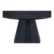 Templo - Outdoor Dining Table - Black - Concrete Online now