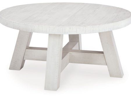 Jallison - Off White - Round Cocktail Table Supply