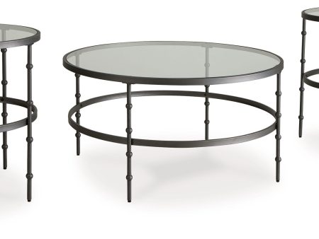 Kellyco - Gunmetal - Occasional Table Set (Set of 3) on Sale