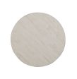 Bronwyn - Round Accent Table - Alabaster For Sale