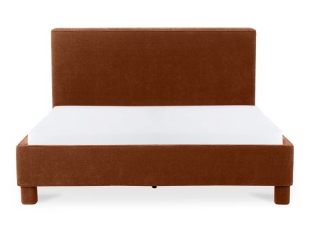 Ichigo - King Bed - Orange on Sale