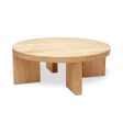 Oregon - Round Coffee Table - Natural Online Sale