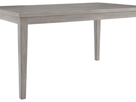 Parellen - Gray - Rectangular Dining Room Table Hot on Sale