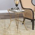 Alayna - End Table - Gold Discount