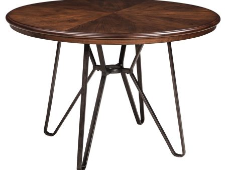 Centiar - Brown - Round Dining Room Table Discount