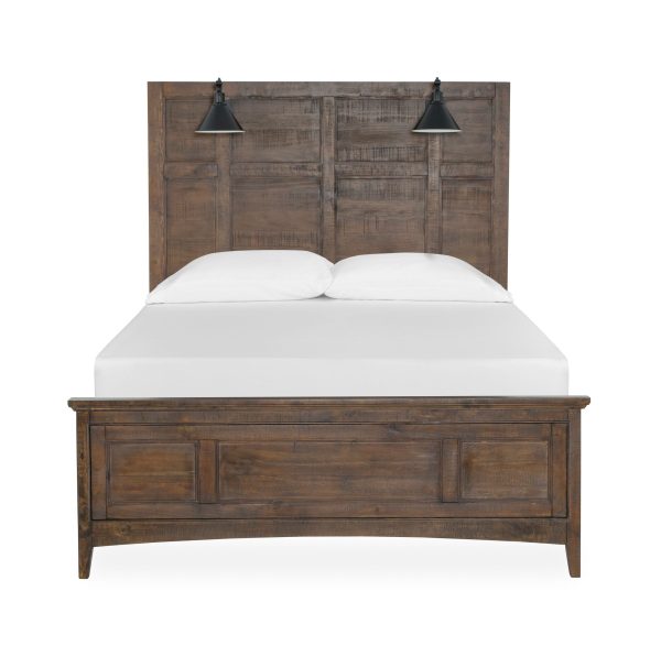 Bay Creek - Complete Lamp Panel Bed With Regular Rails Online Hot Sale