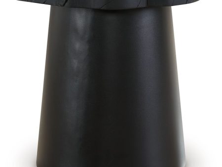 Wimbell - Black - Round End Table Hot on Sale