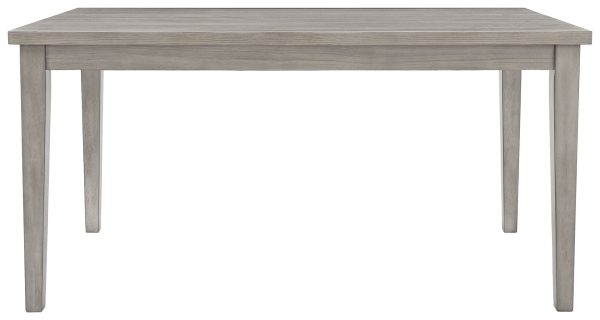 Parellen - Gray - Rectangular Dining Room Table Hot on Sale