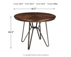 Centiar - Brown - Round Dining Room Table Discount