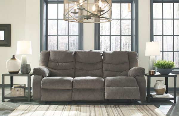 Tulen - Dark Gray - Reclining Sofa Online Sale