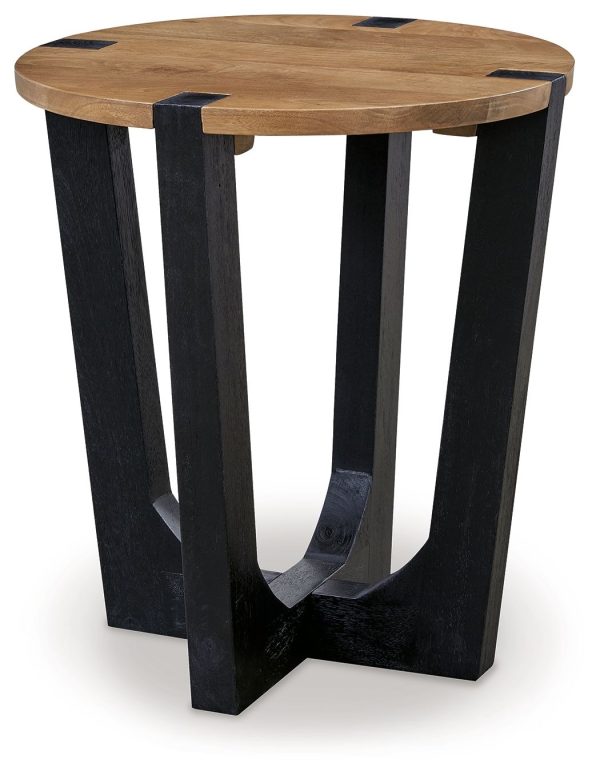 Hanneforth - Brown - Round End Table Supply