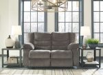 Tulen - Gray - 2 Pc. - Reclining Sofa, Reclining Loveseat Fashion