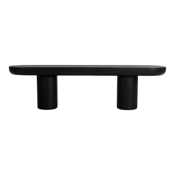 Rocca - Bench - Black - Concrete Online now