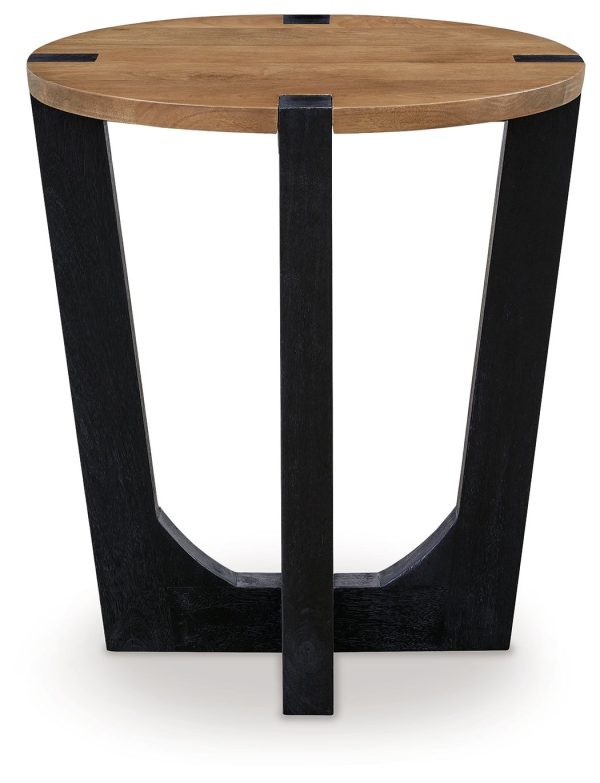 Hanneforth - Brown - Round End Table Supply