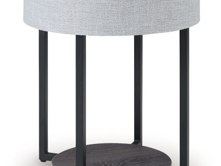 Sethlen - Gray   Black - Accent Table Online Hot Sale