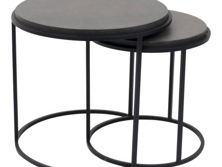 Roost - Nesting Tables (Set of 2) - Black For Cheap