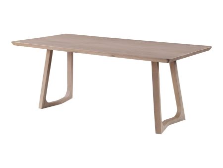 Silas - Dining Table - White Wash Fashion