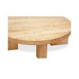 Oregon - Round Coffee Table - Natural Online Sale