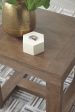 Cariton - Gray - Square End Table Online now