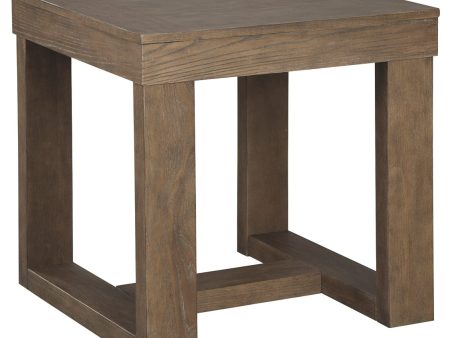 Cariton - Gray - Square End Table Online now