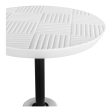 Foundation - Outdoor Accent Table - White Hot on Sale