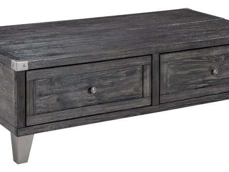 Todoe - Dark Gray - Lift Top Cocktail Table Hot on Sale