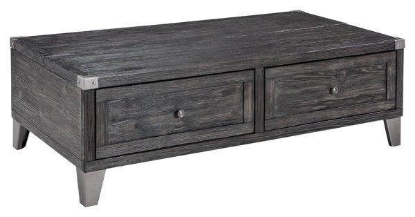 Todoe - Dark Gray - Lift Top Cocktail Table Hot on Sale