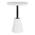 Foundation - Outdoor Accent Table - White Hot on Sale