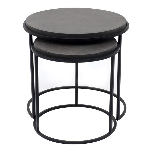 Roost - Nesting Tables (Set of 2) - Black For Cheap