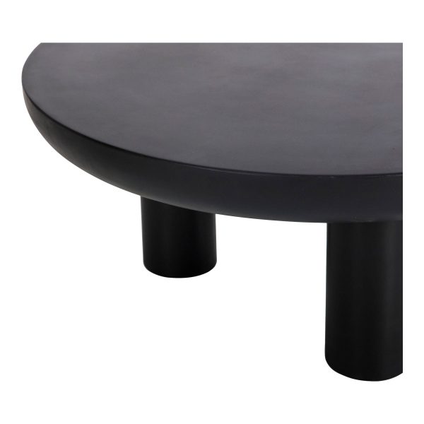 Rocca - Coffee Table - Black - Cement Online now