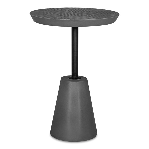 Foundation - Outdoor Accent Table - Gray For Discount