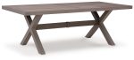 Hillside Barn - Brown - Rectangular Dining Table W Umb Opt Online now