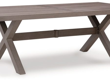 Hillside Barn - Brown - Rectangular Dining Table W Umb Opt Online now