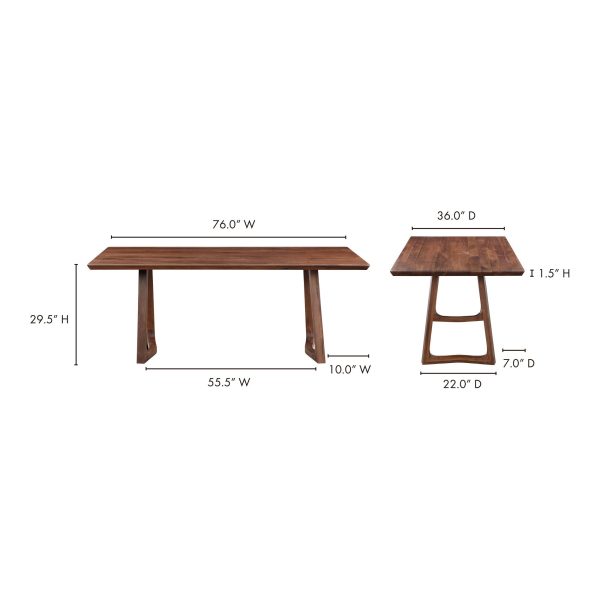 Silas - Dining Table - Natural Online now